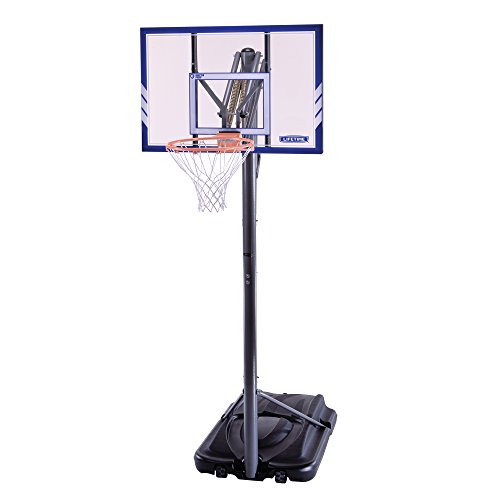 Lifetime 71546 Portable Basketball System, 44 Inch Shatterproof Backboard