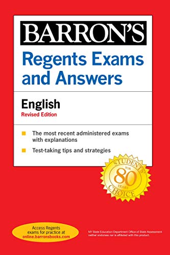 Regents Exams and Answers: English Revised Edition (Barron’s Regents NY)