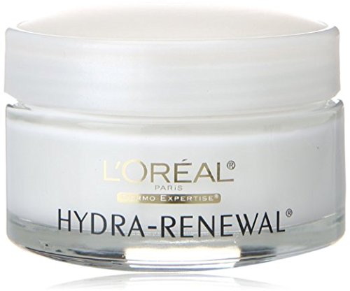 L’Oreal Paris Skincare Hydra-Renewal Face Moisturizer with Pro-Vitamin B5 for Dry Sensitive Skin, All-Day Hydration, 1.7 Oz