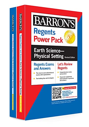 Regents Earth Science–Physical Setting Power Pack Revised Edition (Barron’s Regents NY)