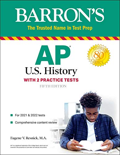 AP US History: With 2 Practice Tests (Barron’s Test Prep)