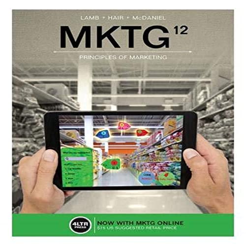 MKTG (with MindTap Marketing, 1 term (6 months) Printed Access Card)