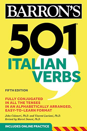 501 Italian Verbs (Barron’s 501 Verbs)