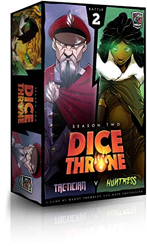 Huntress Vs Tactician – Dice Throne: Season Two Board Game