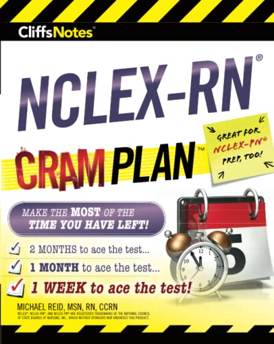 CliffsNotes NCLEX-RN Cram Plan: Illustrated Edition (CliffsNotes Cram Plan)