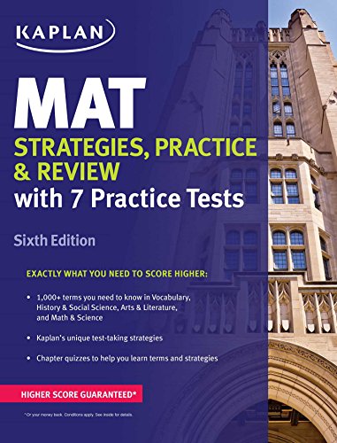 MAT Strategies, Practice & Review