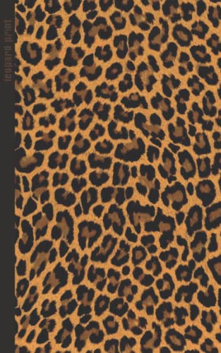 Leopard Print: Gifts / Gift / Presents ( Leopard Skin / Fur – Ruled Notebook ) [ Animal Print Stationery / Accessories ] (Contemporary Design)