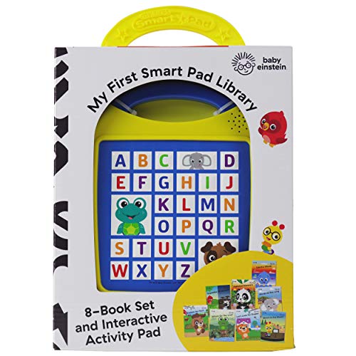 Baby Einstein – My First Smart Pad Library Electronic Activity Pad and 8-Book Library – PI Kids