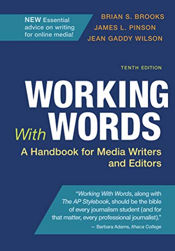 Working With Words: A Handbook for Media Writers and Editors | The Storepaperoomates Retail Market - Fast Affordable Shopping