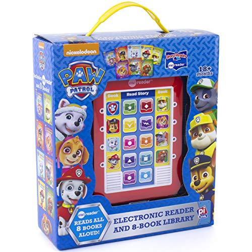 Nickelodeon Paw Patrol Chase, Skye, Marshall, and More! – Me Reader Electronic Reader and 8 Sound Book Library – PI Kids