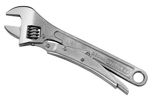Stanley 85-610 10-Inch Long MaxGrip Locking Adjustable Wrench
