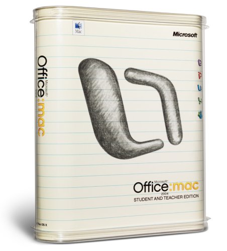 Microsoft Office 2004 for Mac Student and Teacher OLD VERSION