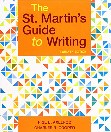 The St. Martin’s Guide to Writing