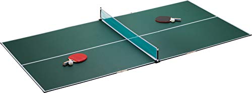 Viper by GLD Products 3-in-1 Portable Table Tennis Top, Turn Any Surface into a Game Table for Quick Paced Fun in Any Location, Green, one Size