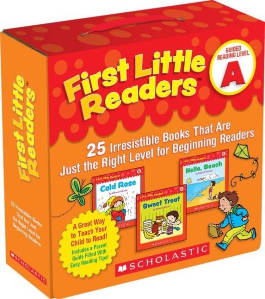 First Little Readers: Guided Reading Level A: 25 Irresistible Books That Are Just the Right Level for Beginning Readers