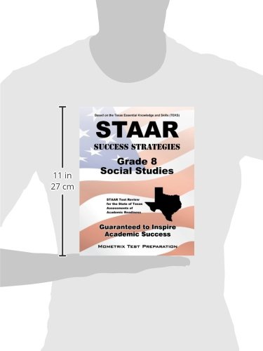 STAAR Success Strategies Grade 8 Social Studies Study Guide: STAAR Test Review for the State of Texas Assessments of Academic Readiness | The Storepaperoomates Retail Market - Fast Affordable Shopping