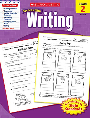 Scholastic Success with Writing, Grade 2 | The Storepaperoomates Retail Market - Fast Affordable Shopping