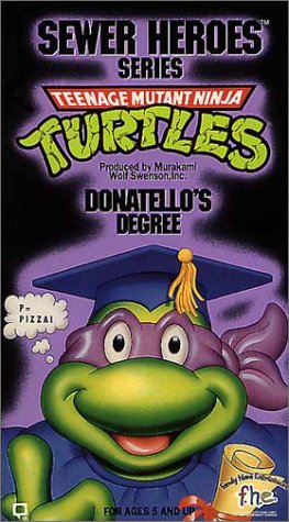 Teenage Mutant Ninja Turtles: Donatello’s Degree [VHS] | The Storepaperoomates Retail Market - Fast Affordable Shopping