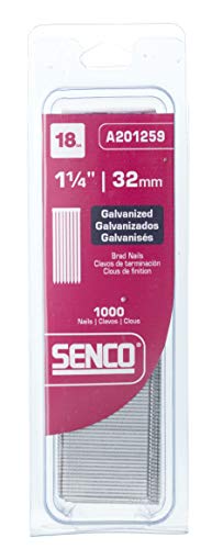Senco A201259 18-Gauge by 1-1/4 Inch Electro Galvanized Brads