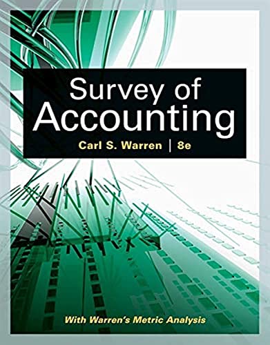 Survey of Accounting (Accounting I) | The Storepaperoomates Retail Market - Fast Affordable Shopping