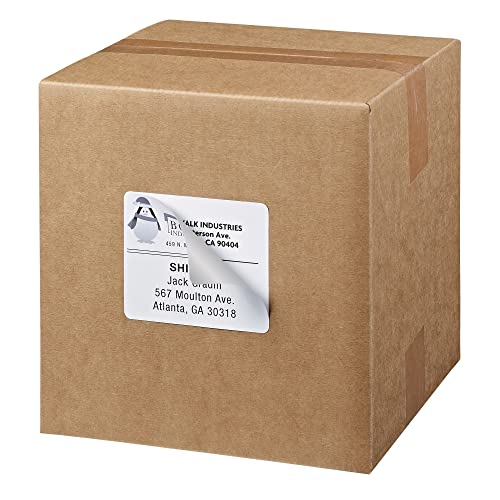 Avery Shipping Address Labels, Inkjet Printers, 150 Labels, 3-1/3×4 Labels, Permanent Adhesive, TrueBlock (8164), White | The Storepaperoomates Retail Market - Fast Affordable Shopping