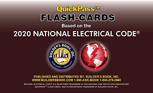 National Electrical Code QuickPass Flash-Cards Based On The 2020 NEC