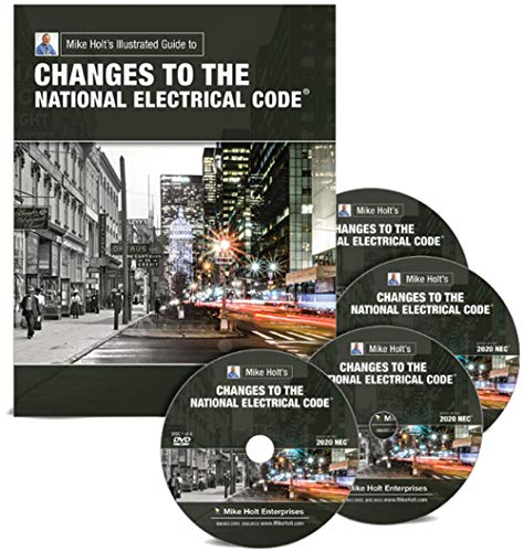Mike Holt’s Changes to the National Electrical Code (textbook & DVDs), 2020 NEC