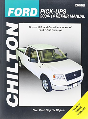 Chilton Ford Pick-Ups 2004-14 Repair Manual: Covers U.S. and Canadian models of Ford F-150 Pick-ups 2004 through 2014: Does no include F-250, Super … (Chilton’s Total Car Care Repair Manual)