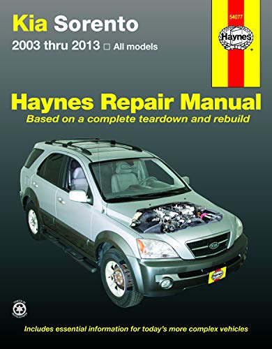 Kia Sorento (03-13) Haynes Repair Manual (Haynes Automotive)