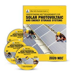 Mike Holt’s Solar Photovoltaic NEC textbook & DVDs, 2020 NEC
