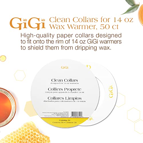 GiGi Clean Collars for 14-Ounce Wax Warmers, 50 Pieces | The Storepaperoomates Retail Market - Fast Affordable Shopping