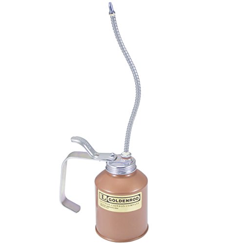 GOLDENROD (707) Industrial Pump Oiler with Flex Spout – 12 oz. Capacity