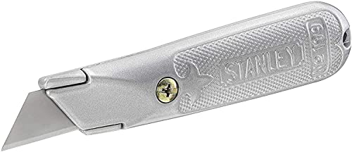 Stanley 2-10-199 199E Fixed Blade Knife, Silver