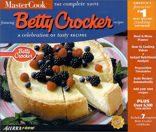 MasterCook: The Complete Suite Featuring Betty Crocker’s Recipes