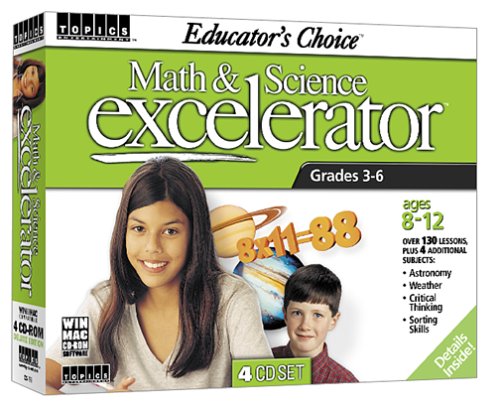 Educator’s Choice Math and Science Excelerator Grades 3-6