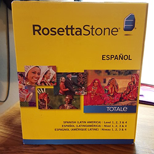 Rosetta Stone Spanish (Latin American) Levels 1-5