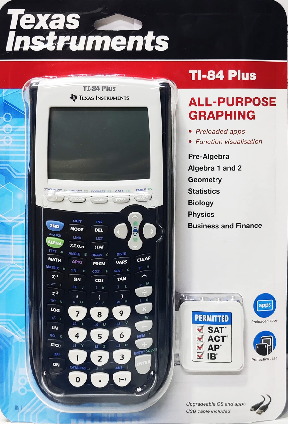 Texas Instruments TI-84 Plus Graphics Calculator, Black | The Storepaperoomates Retail Market - Fast Affordable Shopping