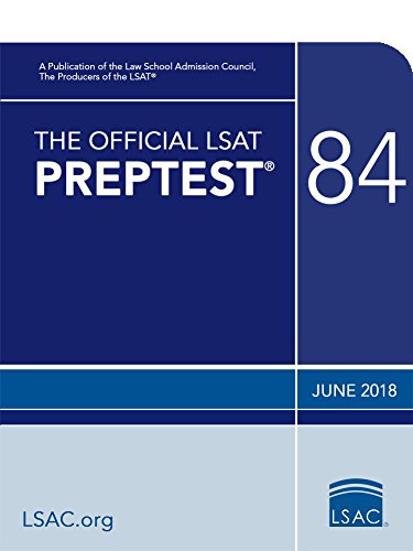 The Official LSAT PrepTest 84: (June 2018 LSAT)