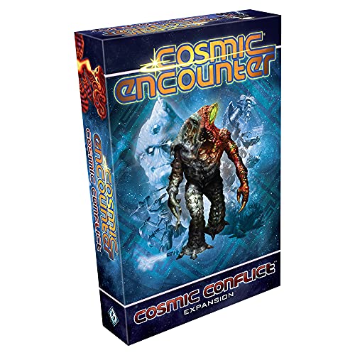 Cosmic Conflict Board Game EXPANSION | Strategy Game | Sci-Fi Exploration Game for Adults and Teens | Ages 14+ | 3-6 Players | Average Playtime 1-2 Hours | Made by Fantasy Flight Games