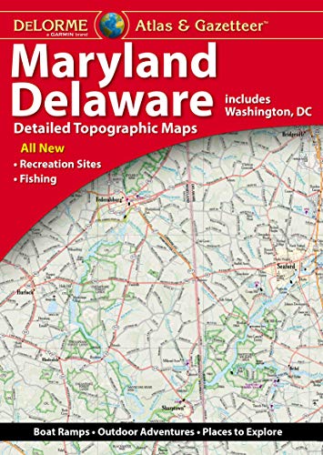 DeLorme Maryland/Delaware Atlas & Gazetteer