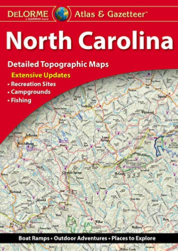 DeLorme Atlas & Gazetteer: North Carolina (North Carolina Atlas and Gazetteer) | The Storepaperoomates Retail Market - Fast Affordable Shopping