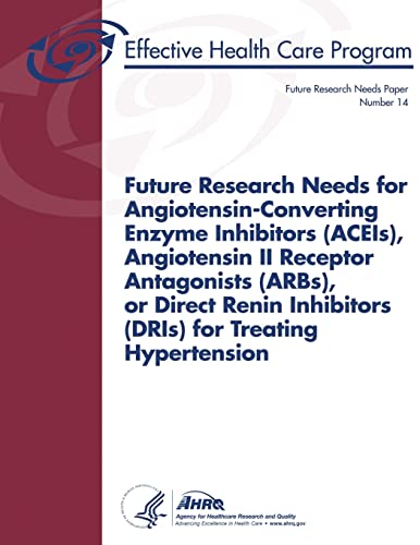 Future Research Needs for Angiotensin-Converting Enzyme Inhibitors (ACEIs), Angiotensin II Receptor Antagonists (ARBs), or Direct Renin Inhibitors … Future Research Needs Paper Number 14