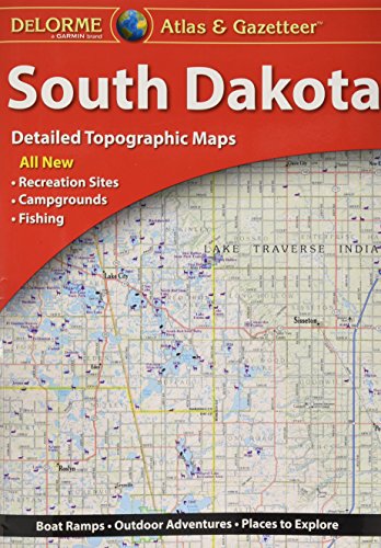 DeLorme® South Dakota Atlas & Gazetteer (Delorme Atlas & Gazeteer)