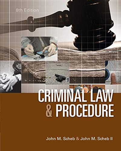 Criminal Law and Procedure