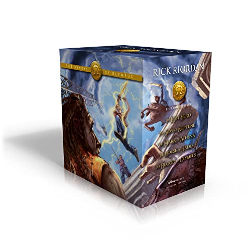 The Heroes of Olympus Hardcover Boxed Set of 5