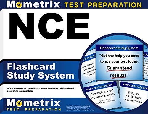 NCE Flashcard Study System: NCE Test Practice Questions & Exam Review for the National Counselor Examination (Cards)