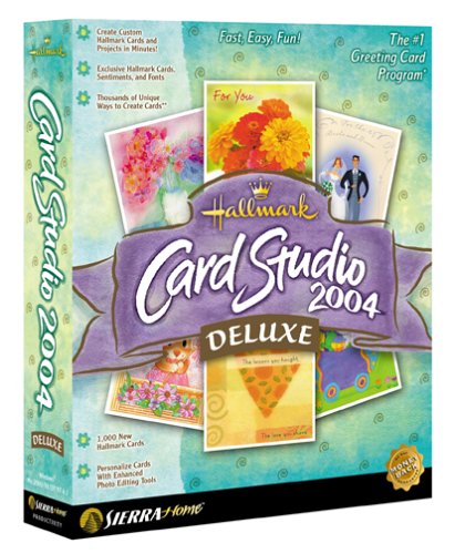Hallmark Card Studio Deluxe 2004 [Old Version]