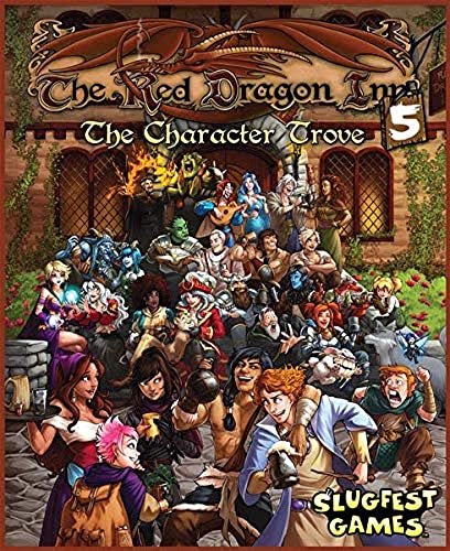Slugfest Games The Red Dragon Inn 5 Strategy Boxed Board Game Ages 13 & Up (SFG019)