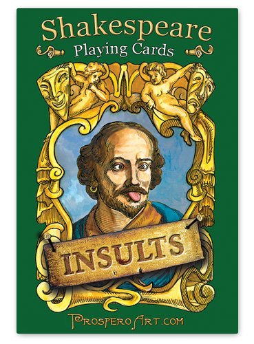 Shakespeare “Insults” Playing Cards