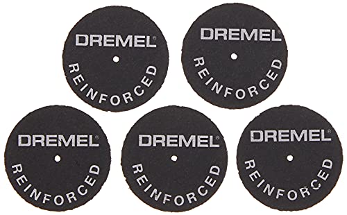 Dremel 426 Fiberglass Reinforced Cut-Off Wheels 1- 1/4″ Dia., .045″ Thick , Black